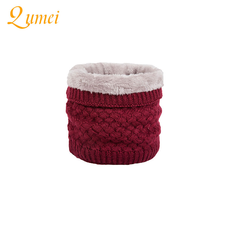 Infinity Scarf Knit - 3 ชิ้นผู้หญิงผ้าพันคอ Unisex ฤดูหนาวผ้าพันคอ Infinity Faux