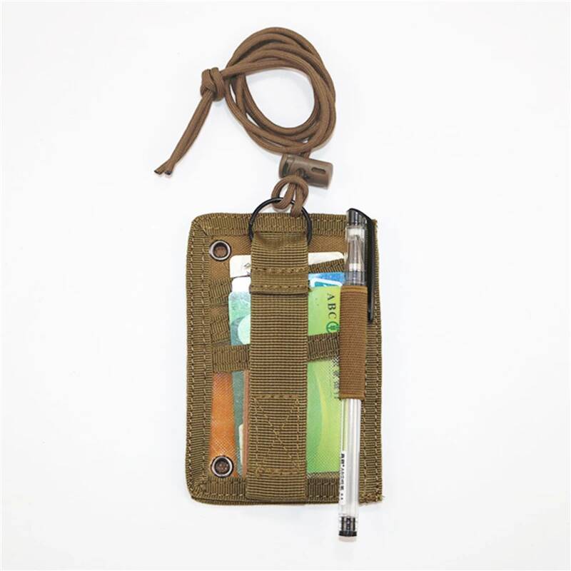 OUIO ที่ใส่บัตรประจำตัวแบบยุทธ - Lanyard Badge Holder บทวิจารณ์และราคา