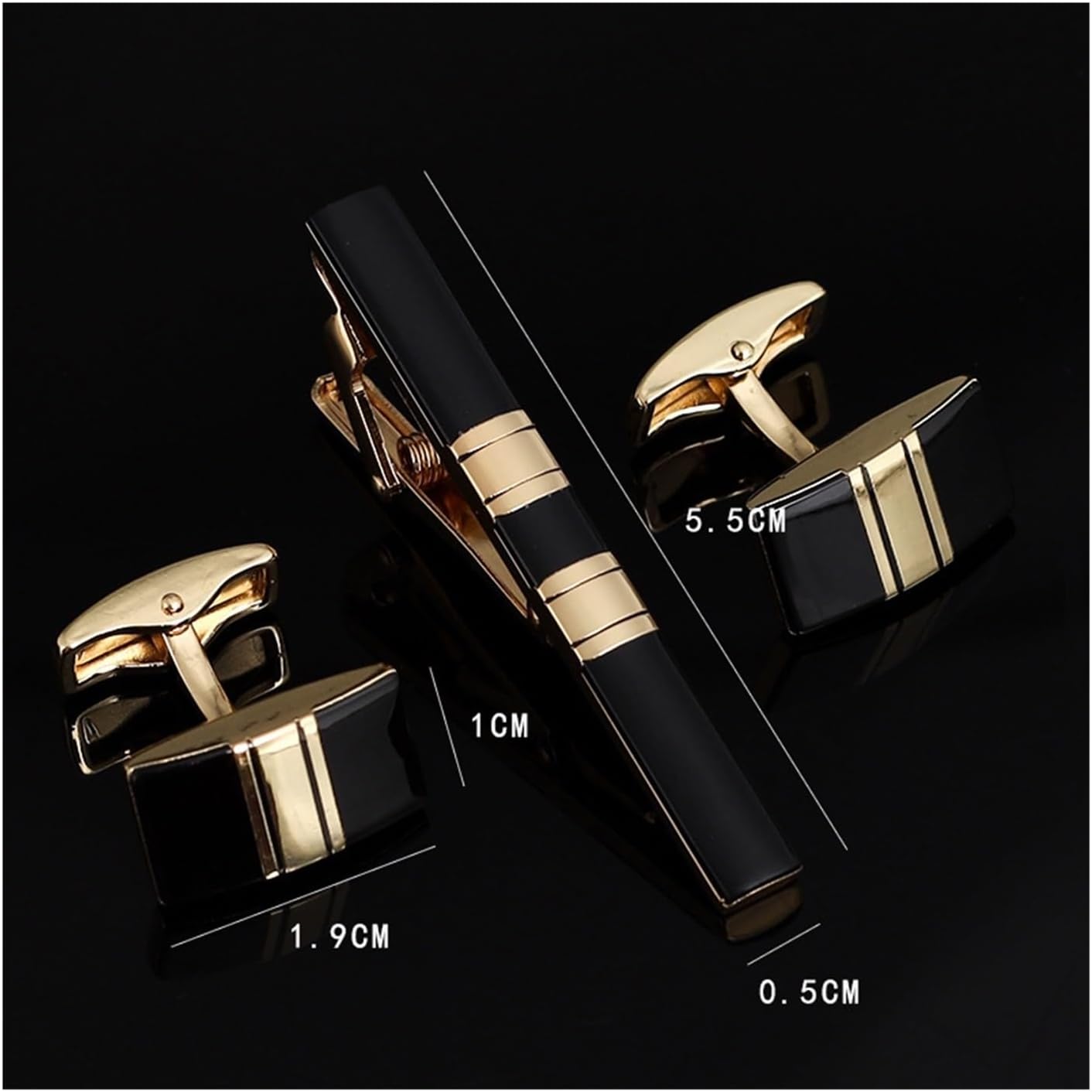 2 ชุด, ชุดเนคไทและกระดุมข้อมือ - Tie Bar Set Gift บทวิจารณ์และราคา