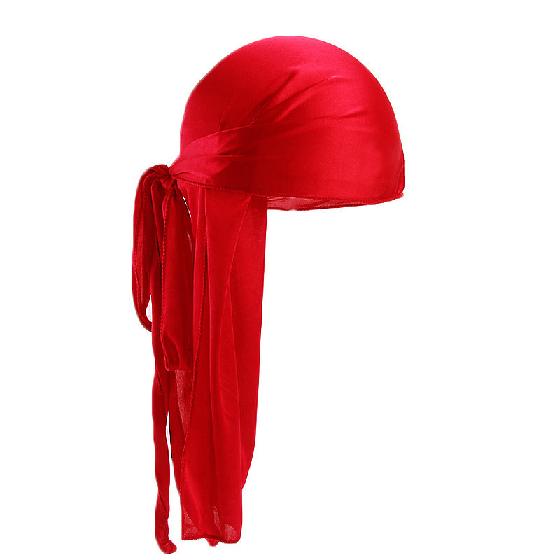 ผ้าโพกศีรษะแบบดูแร็ก ผ้าซาติน  - Bandana Doo Rag บทวิจารณ์และราคา