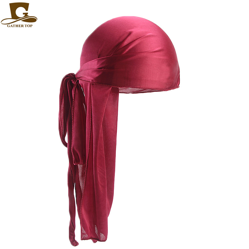 ผู้ชาย Silky Durags Bandanas T - Bandana Doo Rag บทวิจารณ์และราคา