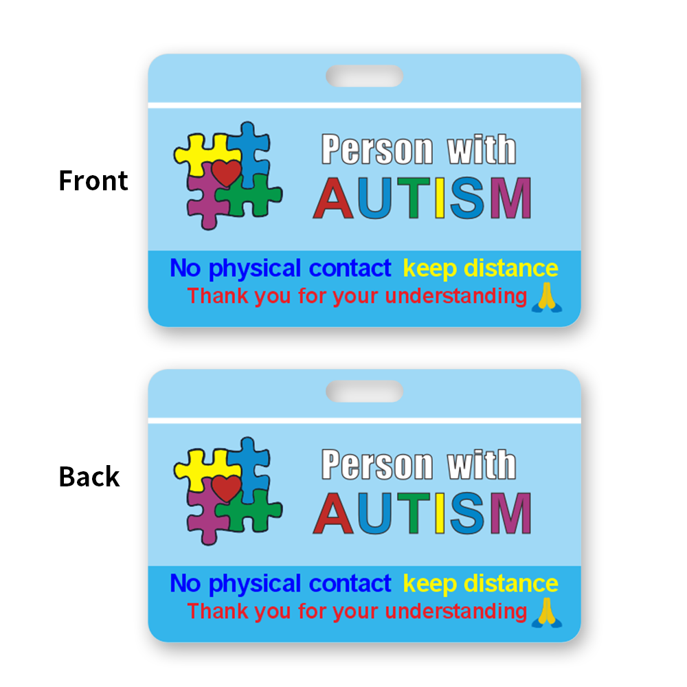 บัตรประจำตัวออทิสติกพร้อมสายคล - Lanyard Badge Holder บทวิจารณ์และราคา